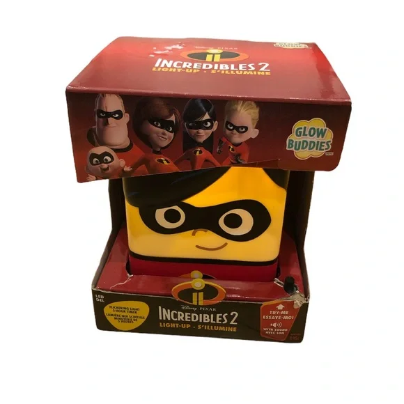 Disney - Pixar Incredibles 2 Glow Buddies LED Night Light - Picture 2 of 3